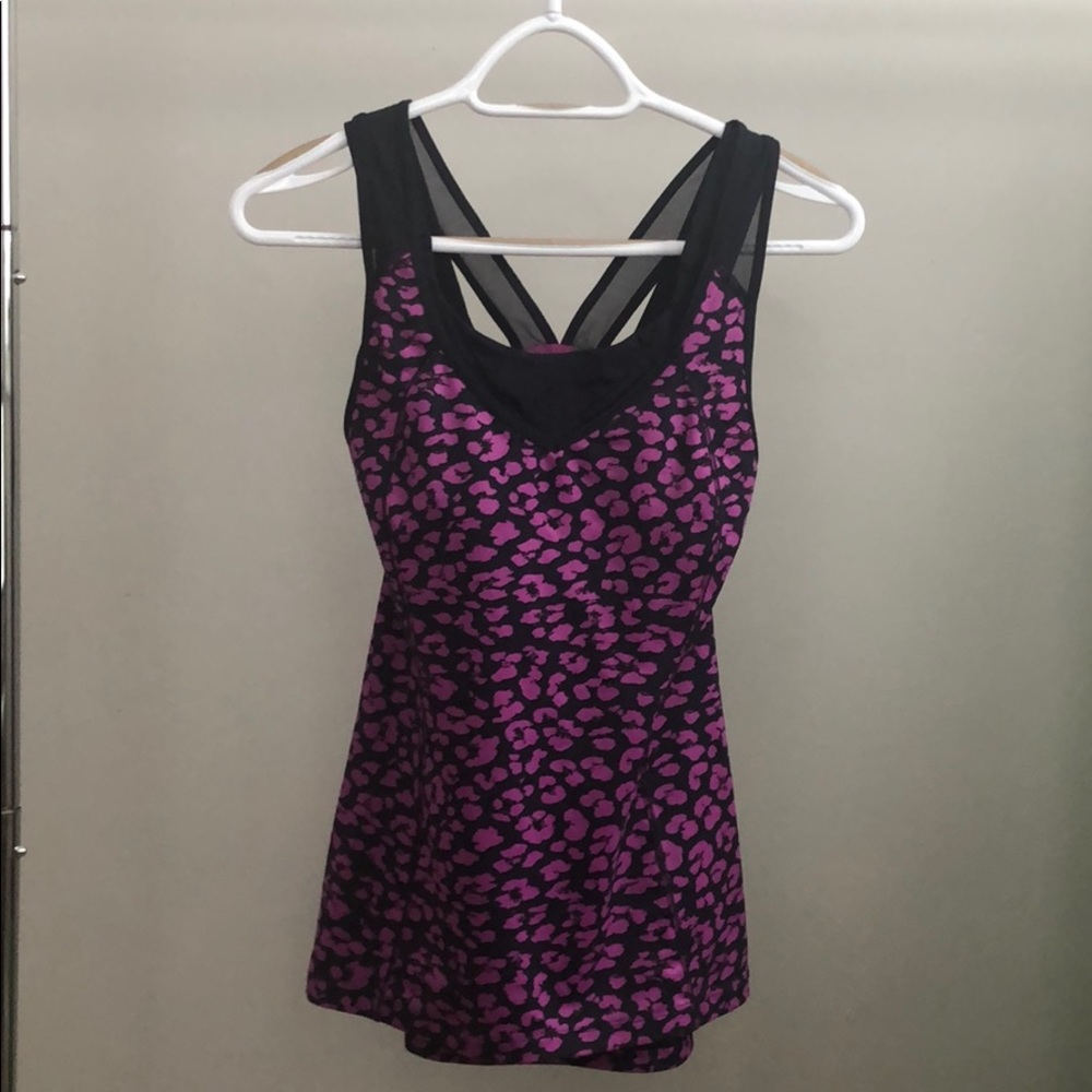 Lululemon Tank Top with Built in Sports Bra size 4